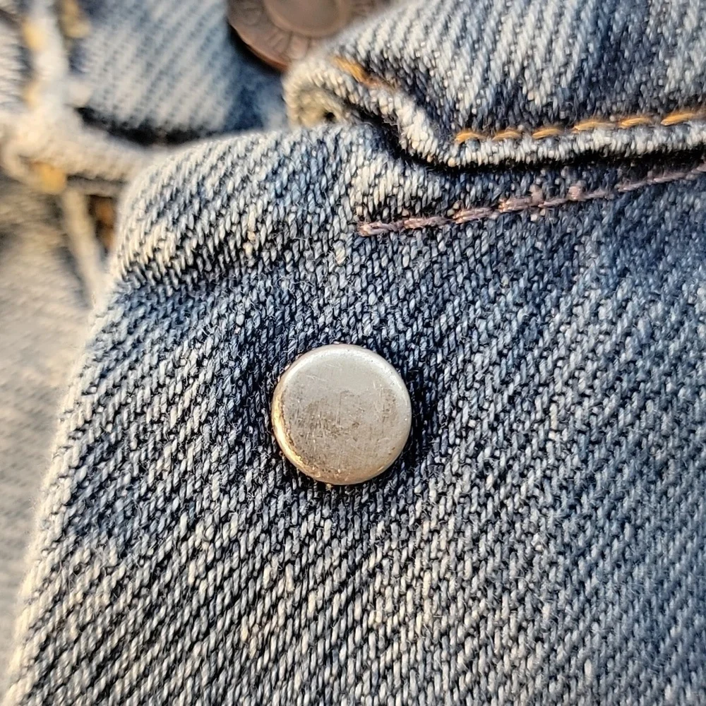 Levi's Blue Denim Jacket - Picture 6 of 11